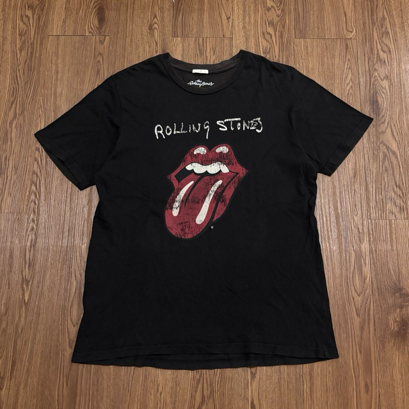 Kaos Band Rolling Stones T-Shirt GU by Uniqlo Original Preloved