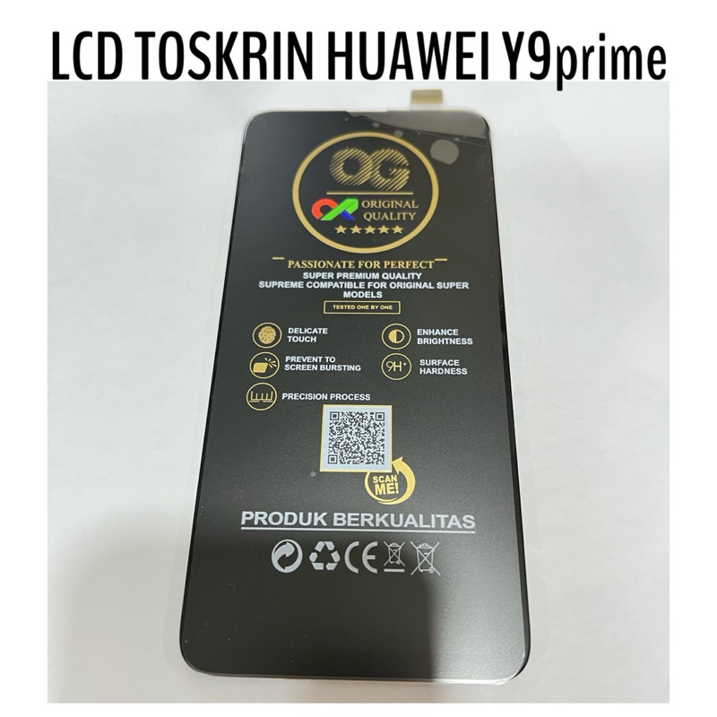 LCD TOSKRIN HUAWEI Y9PRIME 2019 FULLSET