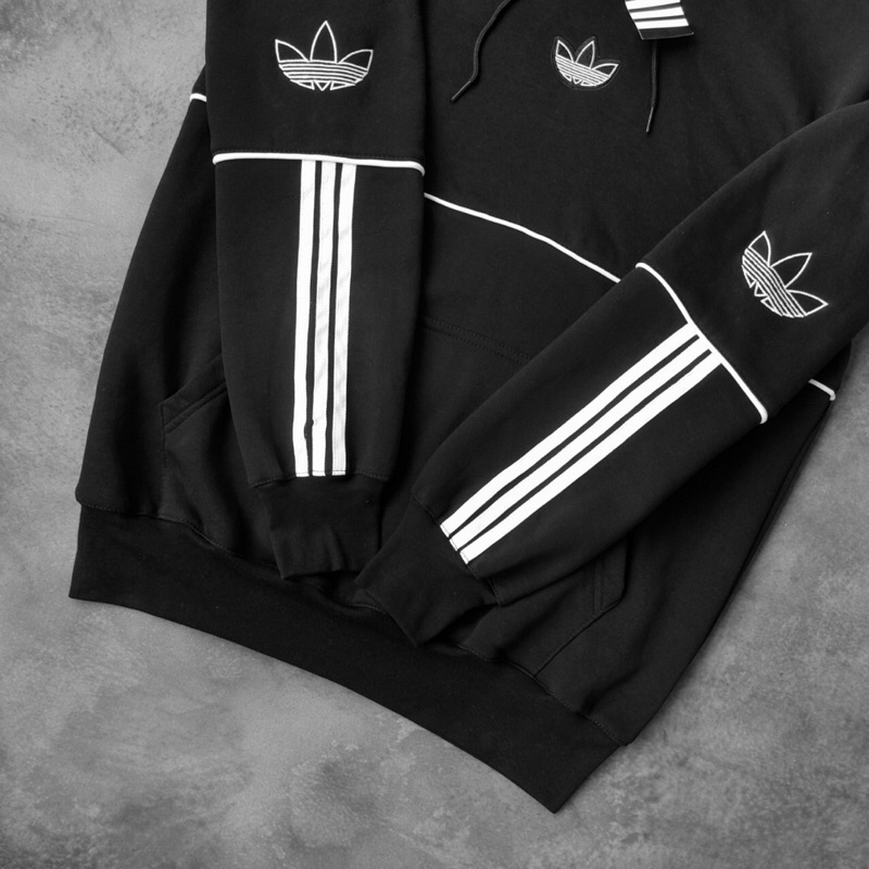 HD SWEATER ADIDAS STRIPE OUTLINE CASUAL