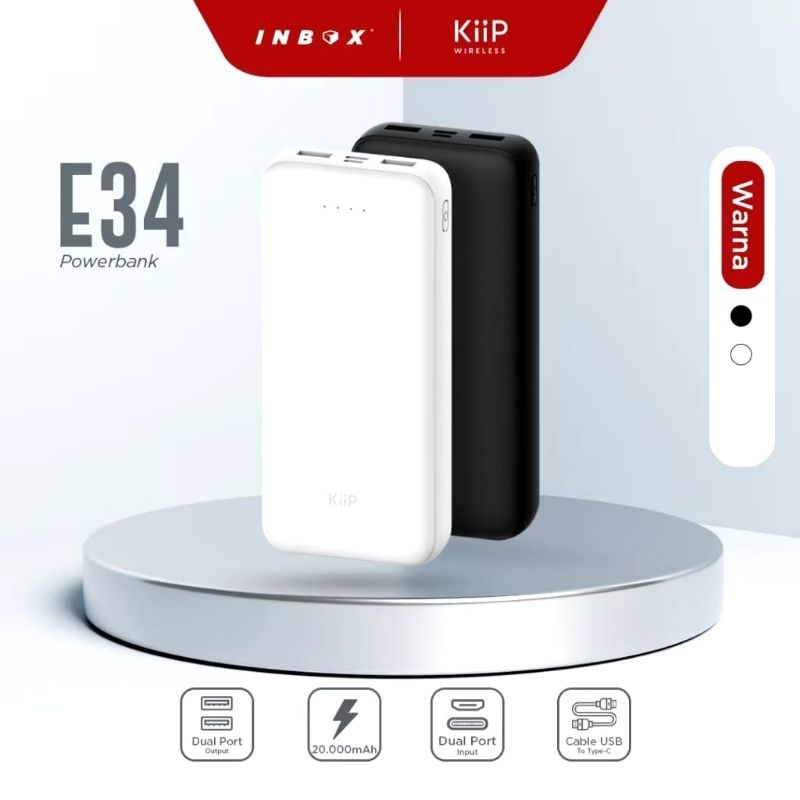 Power Bank KiiP E-34 2000Mah