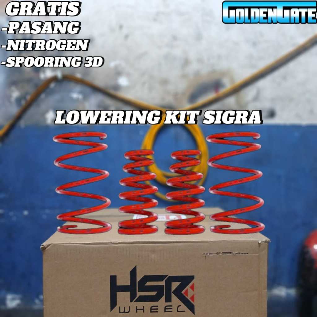 Lowering kit sigra / per ceper sigra Original hsr