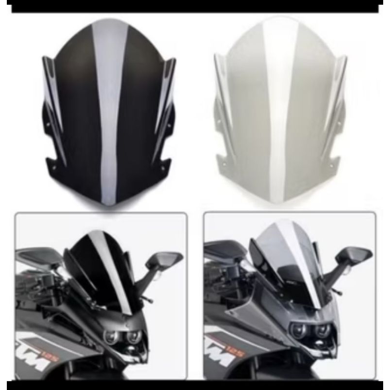 WINDSHIELD KTM RC 200,250,390,VISOR KTM RC RALLY