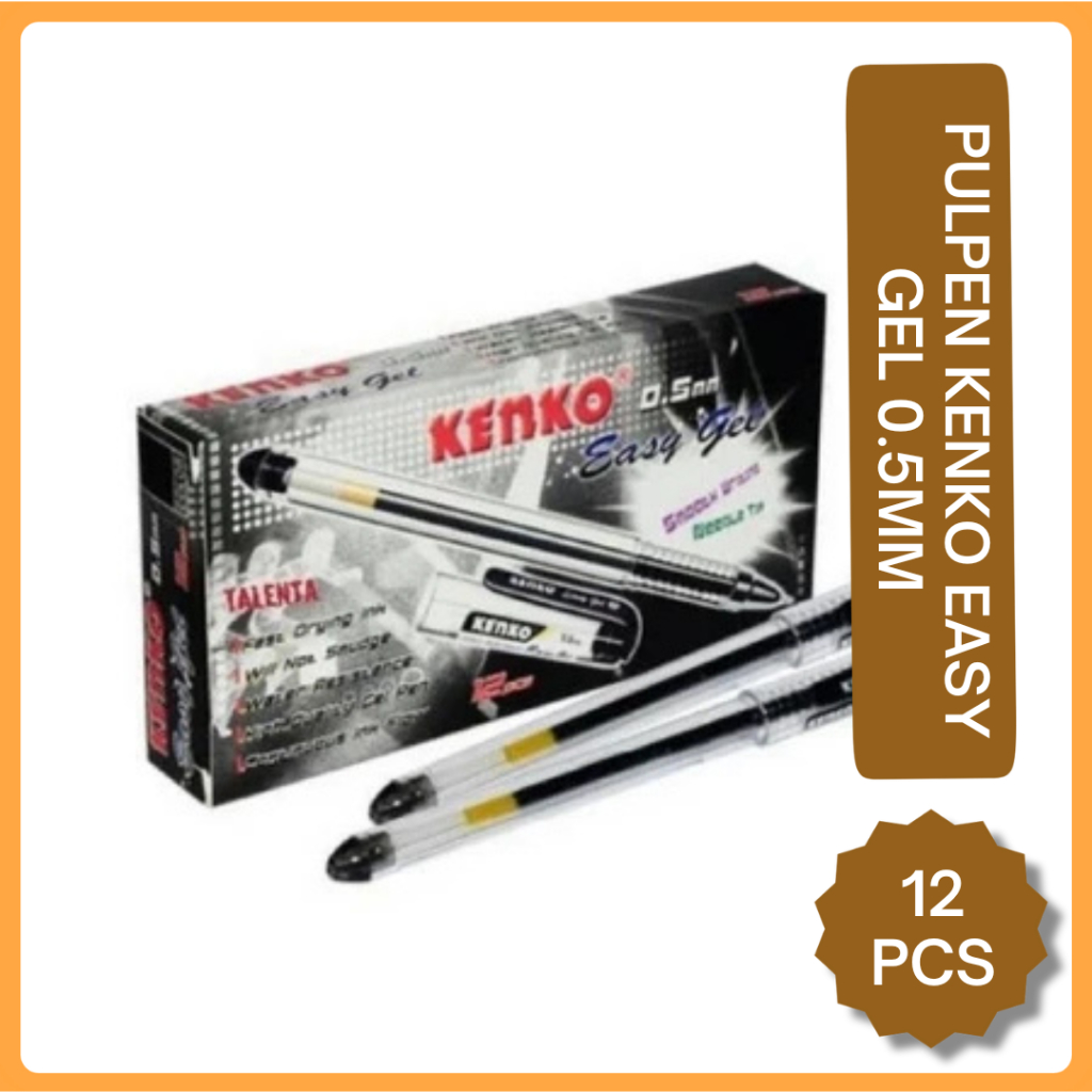 

Pulpen Kenko Easy Gel (1 Pak / 12 PCS)