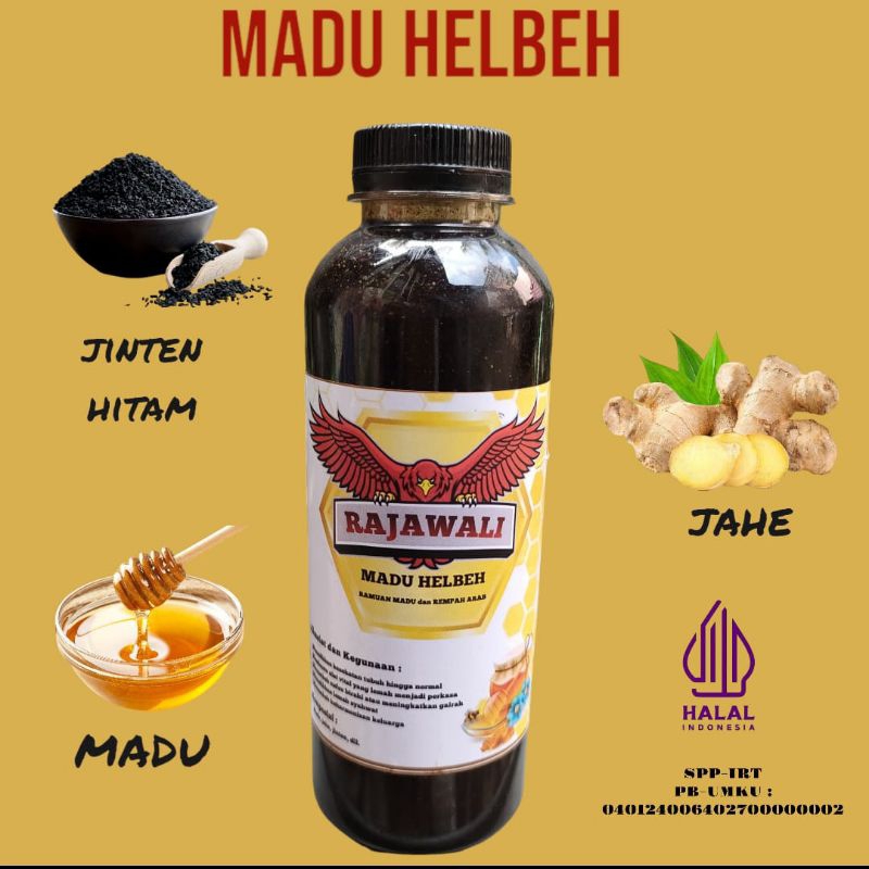 Madu Helbeh 350gr – Jamu Herbal Tradisional untuk Pria Dewasa