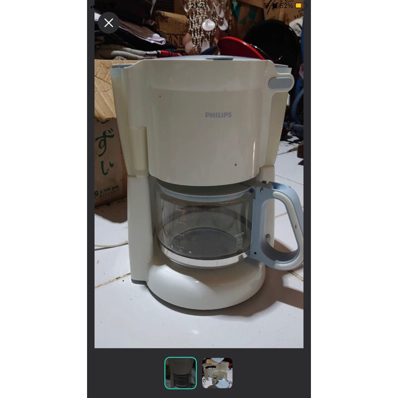 coffee maker philips second