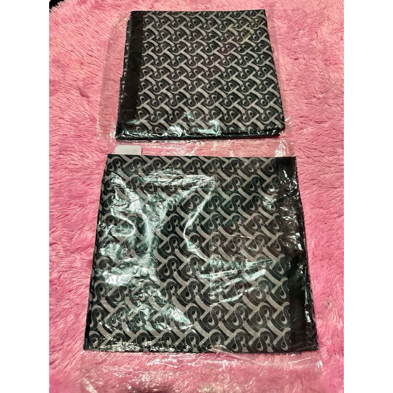 Buttonscarves Bimu Midnight Black-RARE item (As Is)