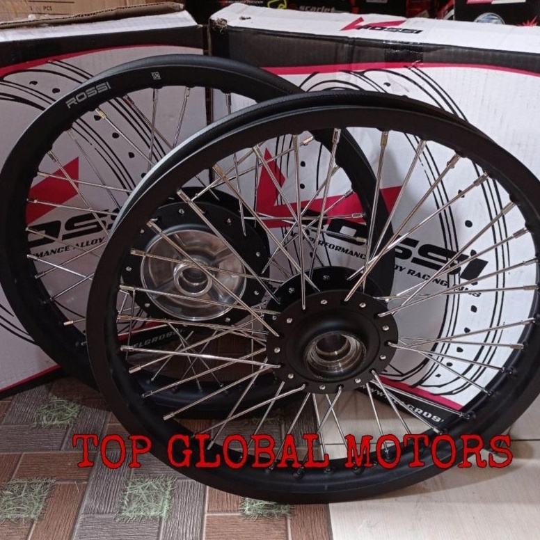 KODE P83L Velg RX King Sepasang Ring 17 Ring 18  Pelek ROSSI RX king Depan Belakang