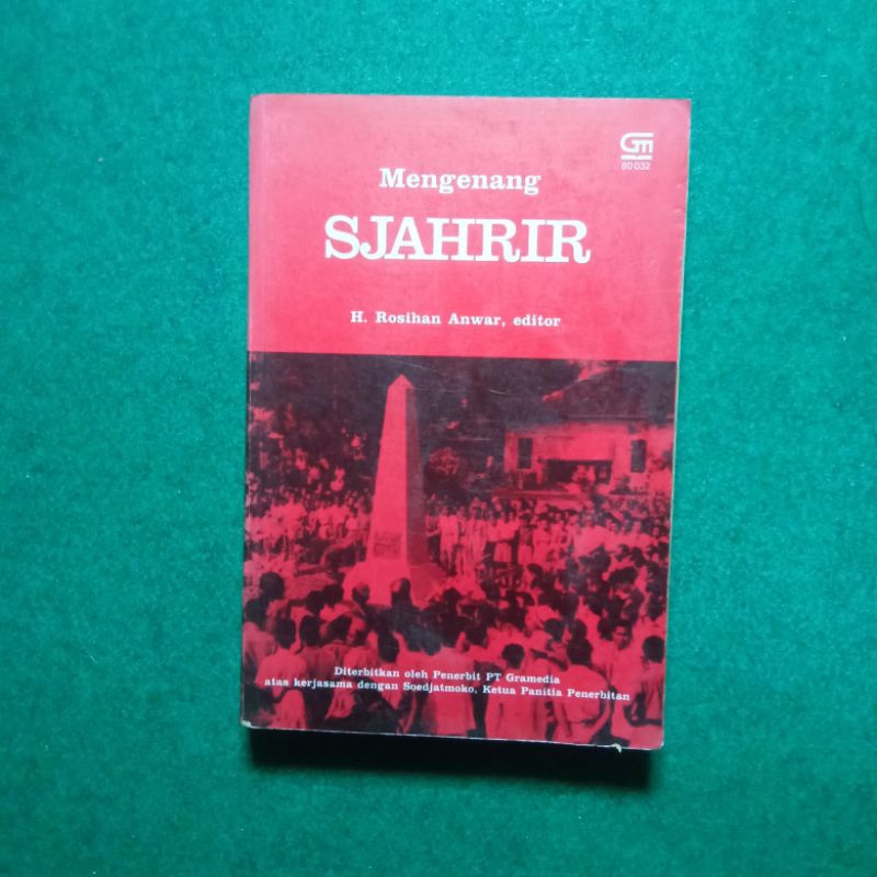 ORIGINAL Buku Mengenang Sjahrir - (Ed.) Rosihan Anwar
