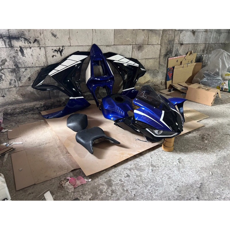 Full custom bodi fairing fullbodi model r25 r3 utk byson karbu vixion mega pro mono