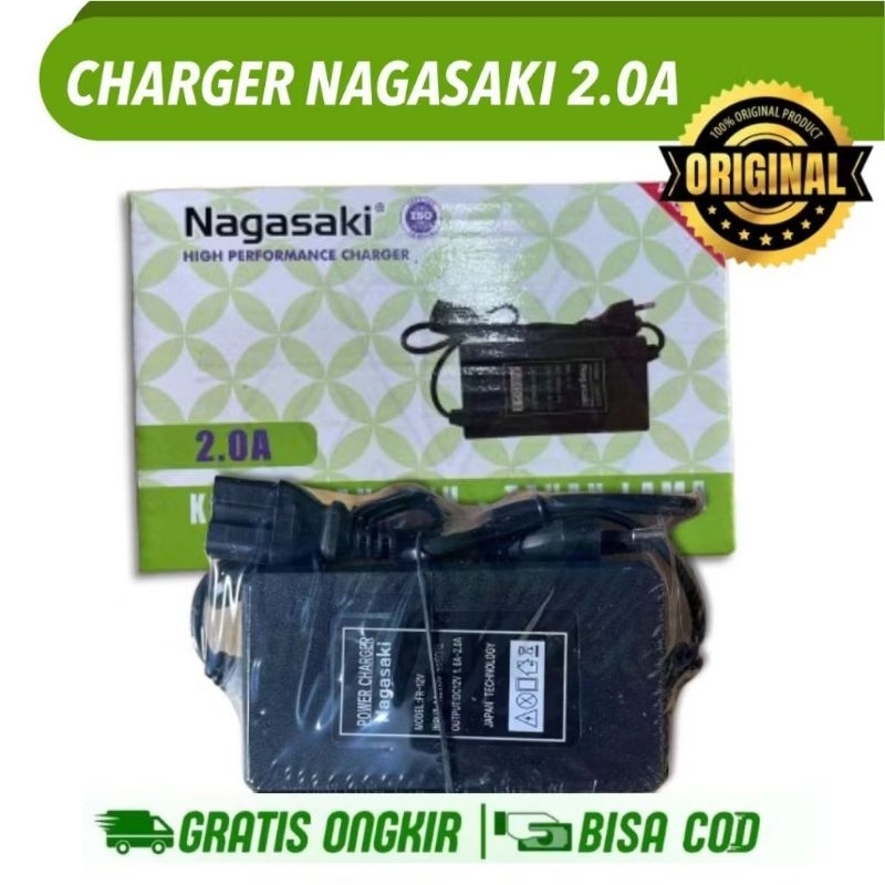 Cas tangki sprayer elektrik 12V 2A Charger aki accu baterai elecric battery sprayer nagasaki Lithium