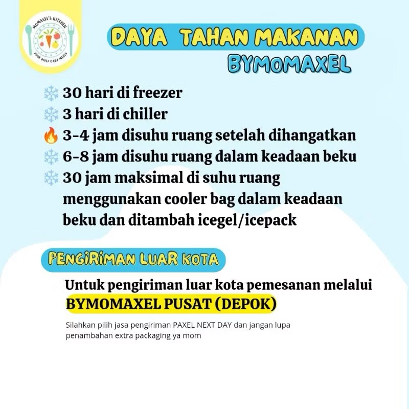 

Classica2106 Tongseng Ati Ayam Wortel Tahu Bymomaxel (Catering Makanan Bayi Mpasi Frozen