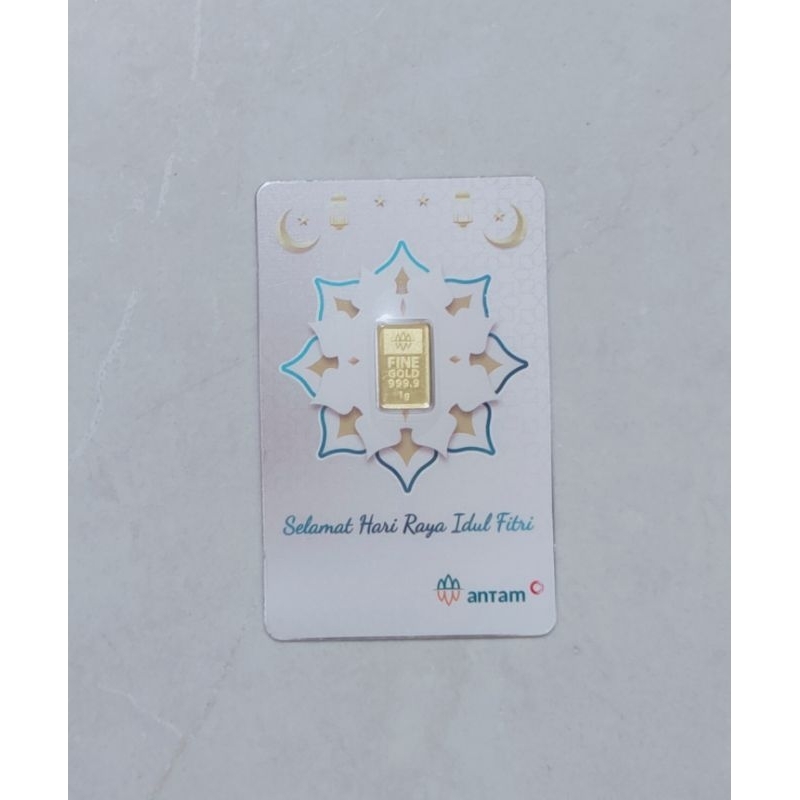 Logam Mulia Antam Indonesia Emas Kita Series Idul Fitri 1 Gram