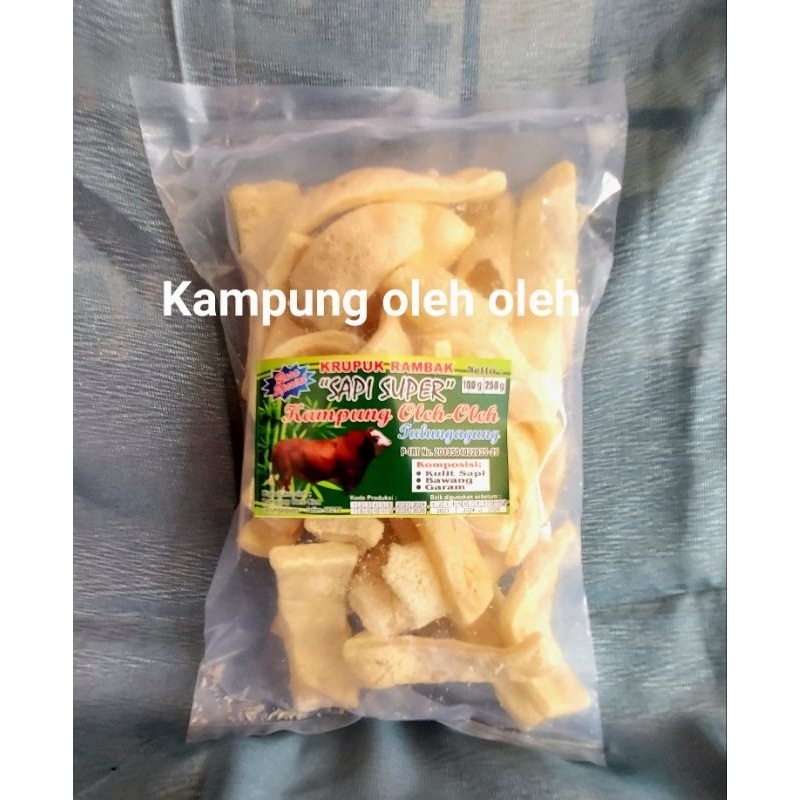 

Krupuk rambak sapi stik 100gram