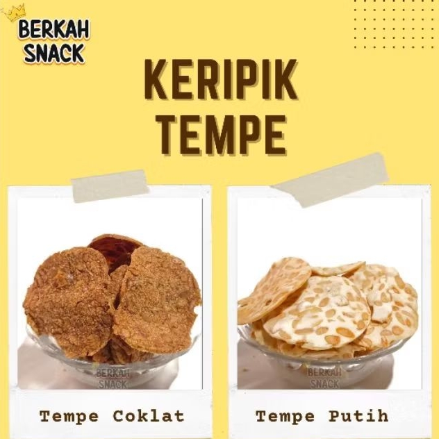 

JAJAN KILOAN KERIPIK TEMPE PUTIH DAN TEMPE COKLAT CAMILAN GURIH DAN ENAK | KERIPIK TEMPE KILOAN MURAH 250G BERKAH SNACK