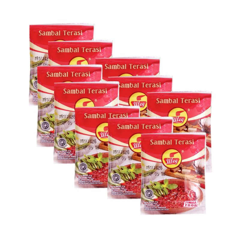 

Finna Sambal Uleg Terasi Sachet (10 x 21gr)