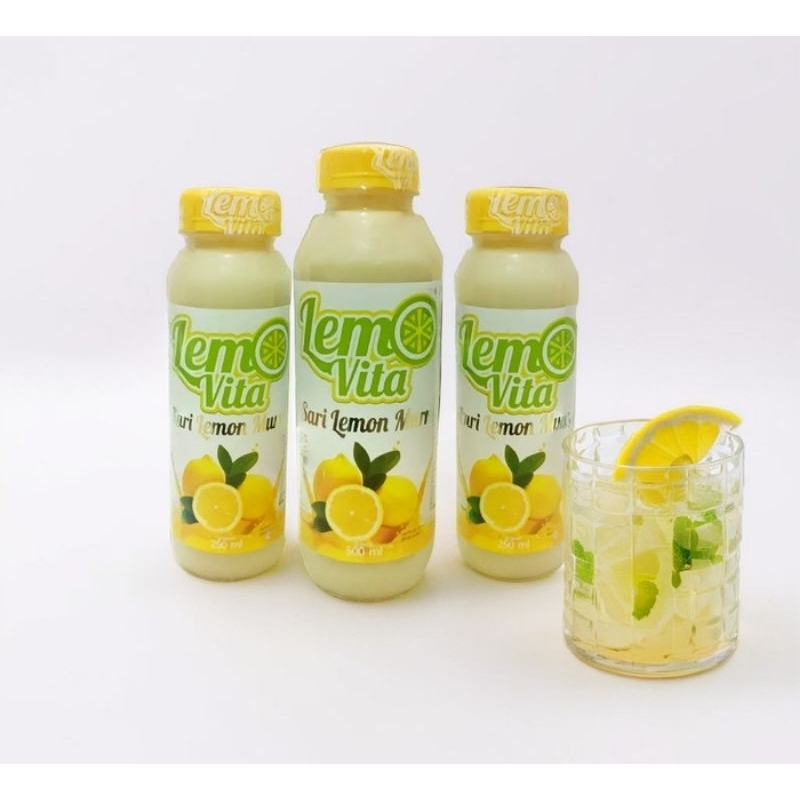 

Lemovita sari Lemon tanpa pengawet 250ml