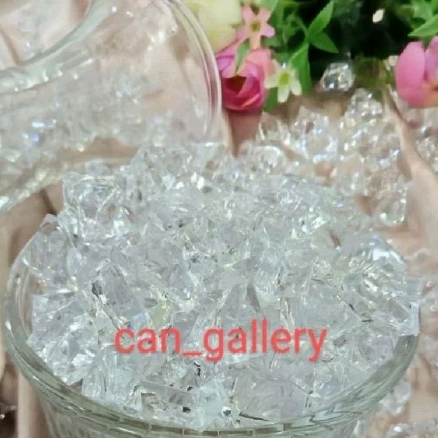 Batu Kristal Akrilik Bening 1 Kg