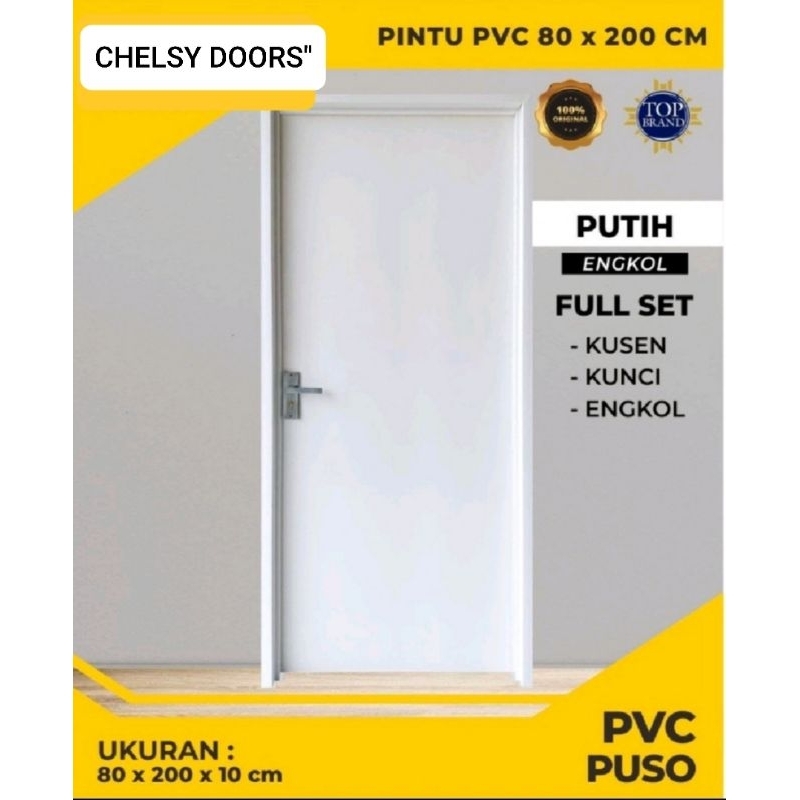 PINTU PVC Premium Hendel Engkol
