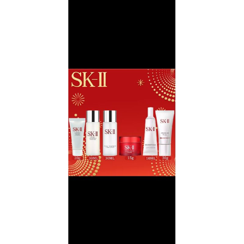 SK-II Best seller set/ SK-II Skincare SK-II Setelan Klasik Facial Treatment