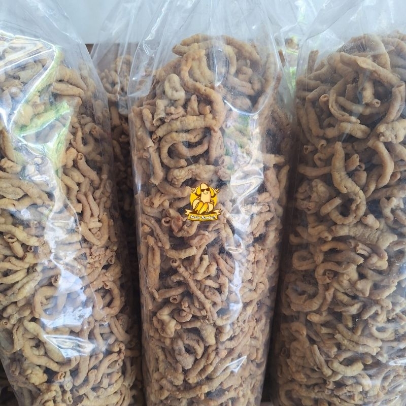 

Keripik Usus Original | Kemasan 1 Ball