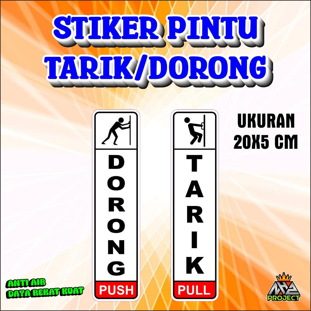

STIKER PINTI STIKER KACA TARIK DORONG