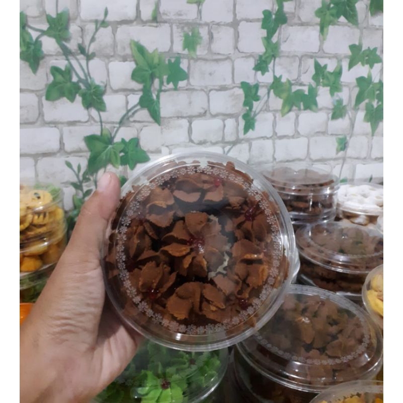 

Kue Kering Lebaran Mawar Coklat 250 gram