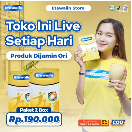 

{PAKET MURAH 2 BOX}Etawalin Susu Kambing Etawa Solusi Asam Urat Dan Nyeri Sendi Official.