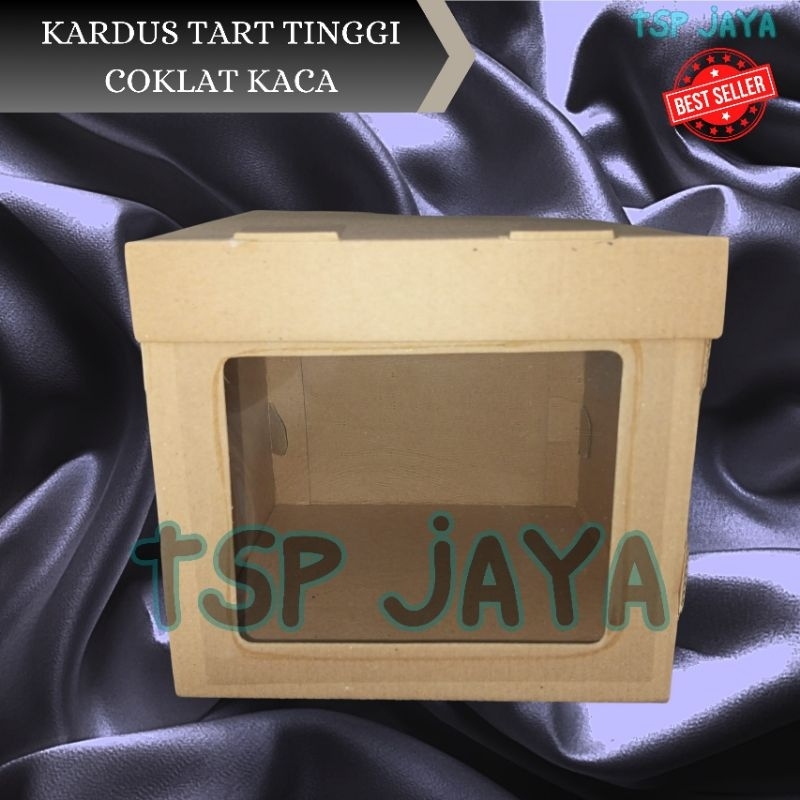 

Kardus kaca/ Kardus tart coklat/ Kardus tart tinggi