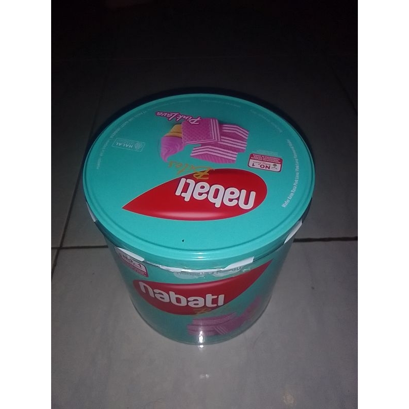

Nabati wafer kemasan kaleng all variant 250g