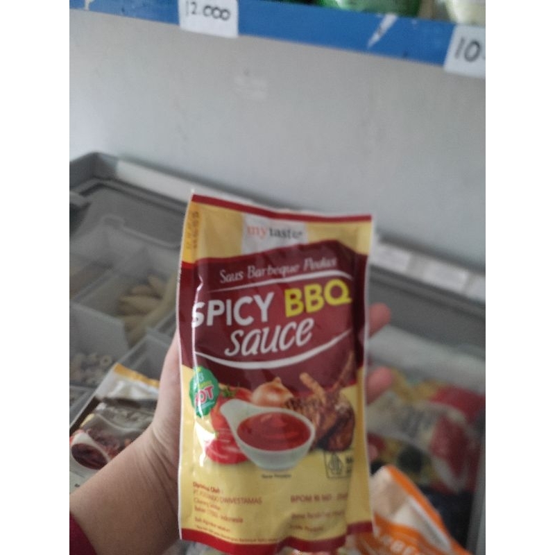 

MyTaste sauce spicy BBQ lvl 3 500gr