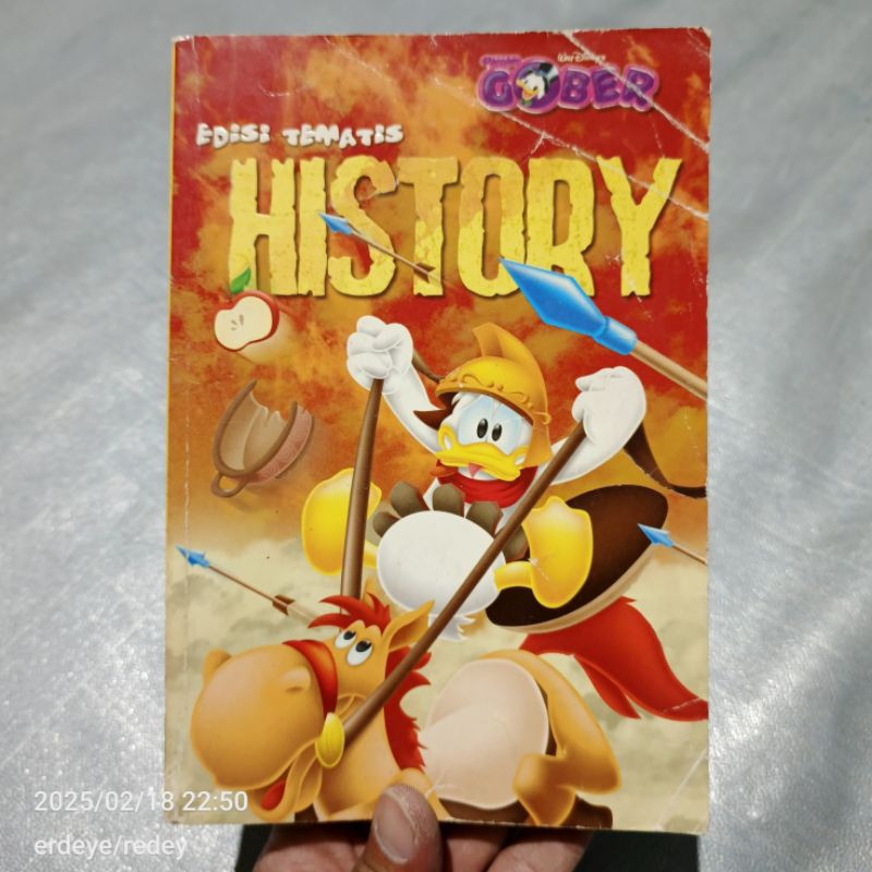 Komik Gober Edisi Tematis HISTORY