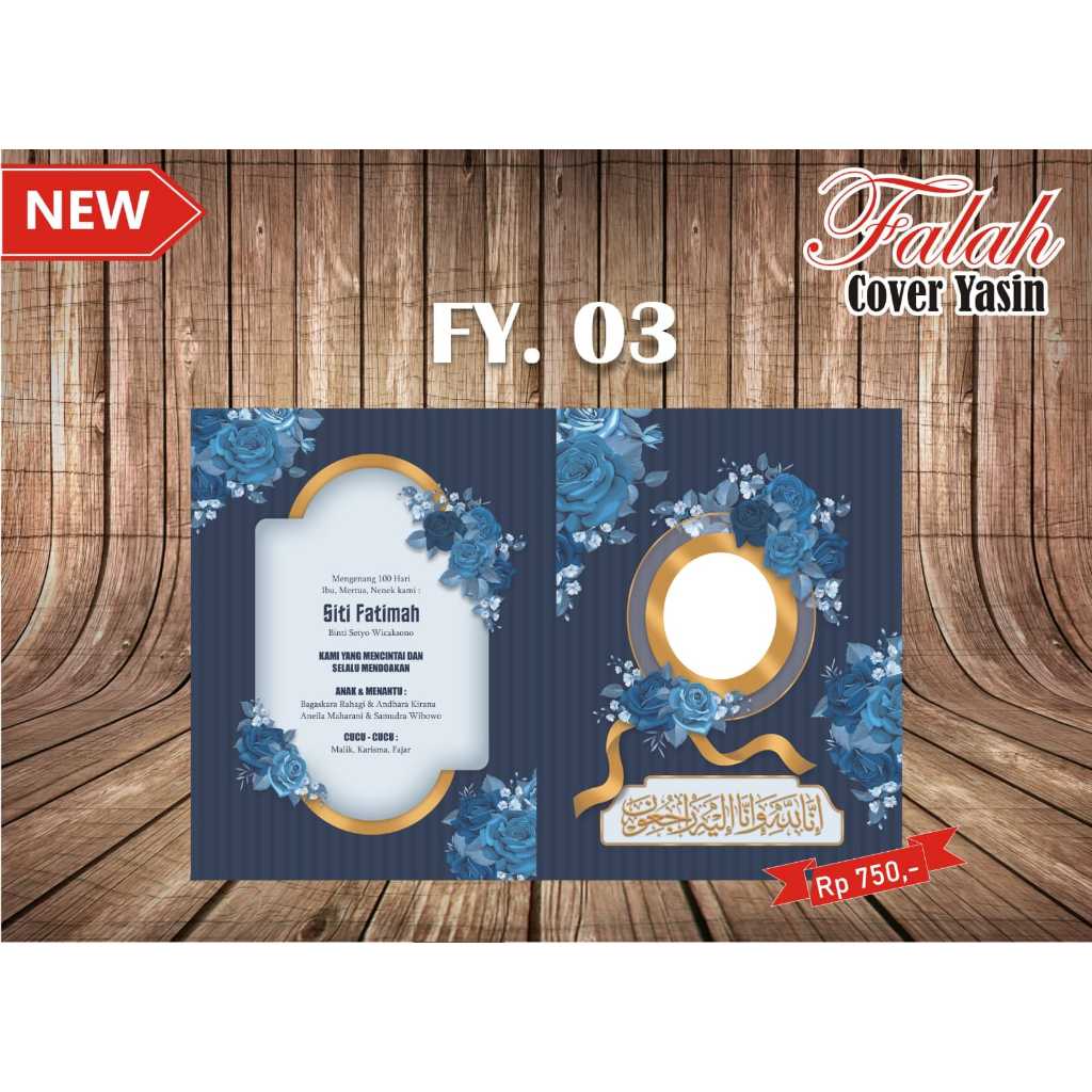 

Soft Cover Yasin Falah 03 Harga Murah