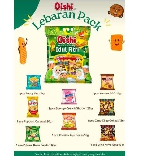 

OISHI GIFT PACK | OISHI LEBARAN PACK | OISHI LEBARAN GIFT PACK