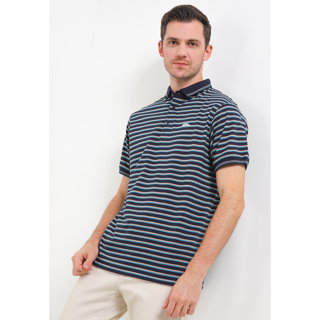 No Fear - Horizon Regular Fit Polo Shirt - Navy