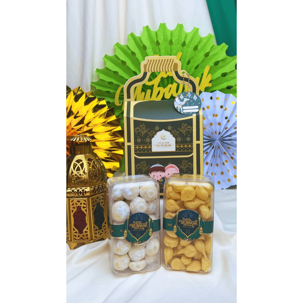 

Parsel Ramadan / Idulfitri Kue Kering Hampers - Paket Ameena - Cherlin Bakery