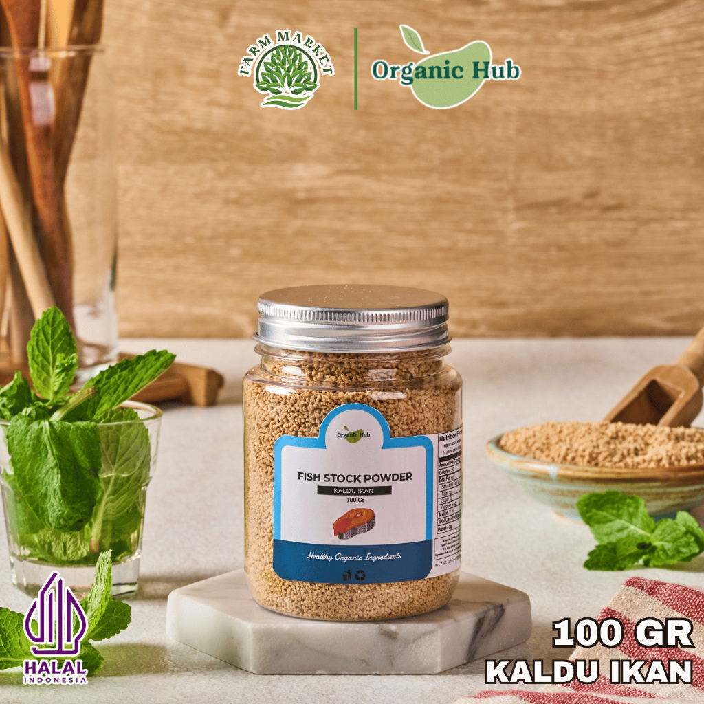 

Organic Hub Katsuo Dashi Powder Jepang Kaldu Ramen Soup Udon Halal 100 gr