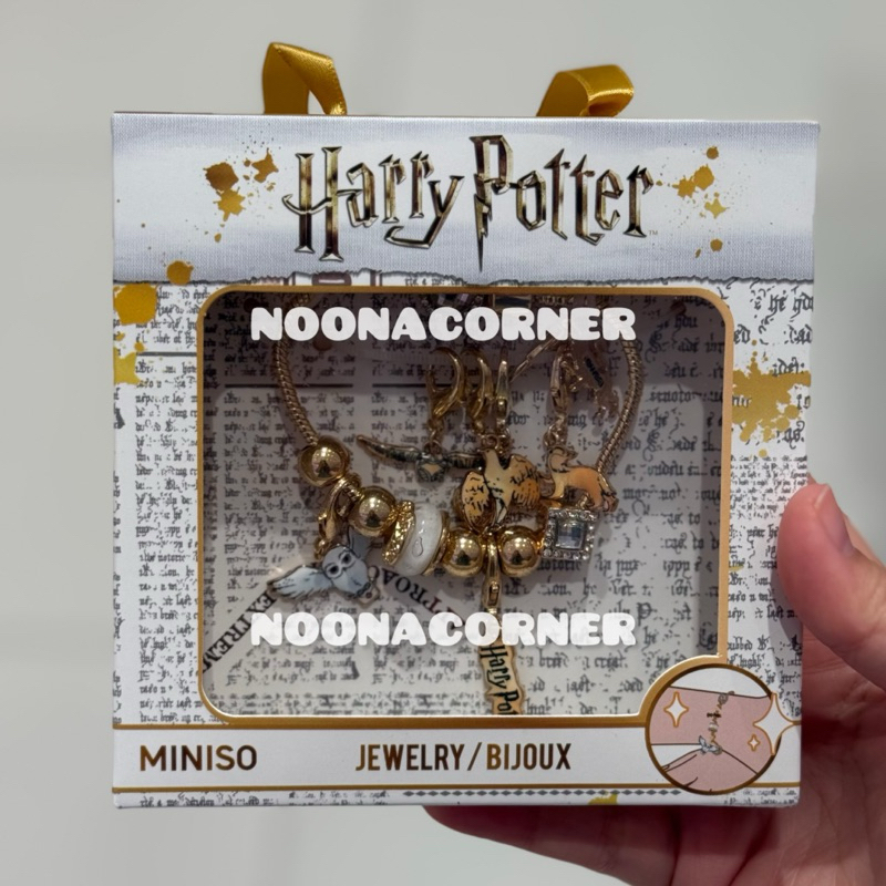 Miniso x Harry Potter ‼️ DIY Bracelet / Gelang Pandora with Pendants Harry Potter Collections