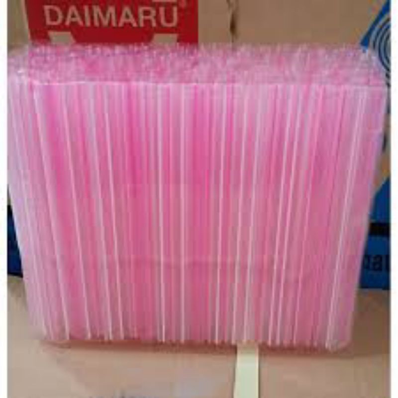 Sedotan Bubble Boba 12 mm 18 cm Warna Non Steril