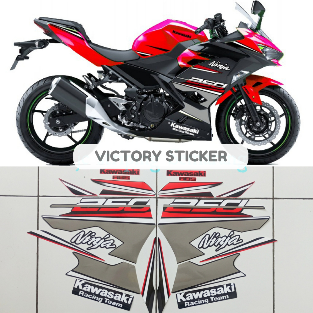 Striping new ninja 250 FI 2018 KRT
