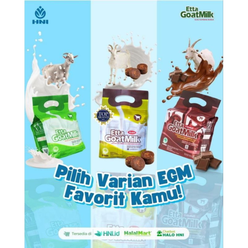 

ETTA GOAT MILK HNI / EGM / SUSU EGM / SUSU KAMBING / KAMBING ETTAWA