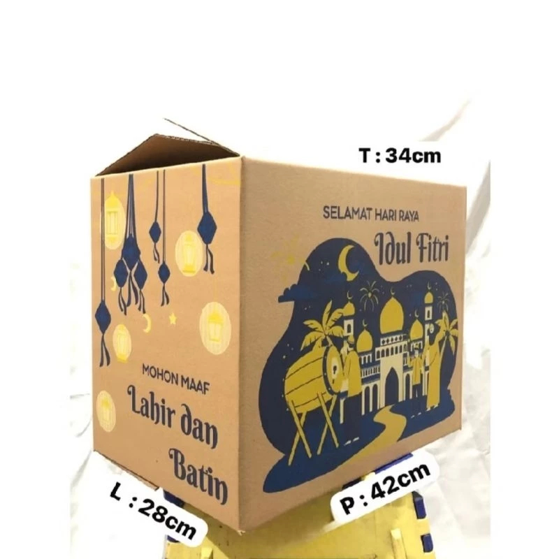 

KARDUS PARCEL EFLUTE LEBARAN IDULFITRI 42x28x34