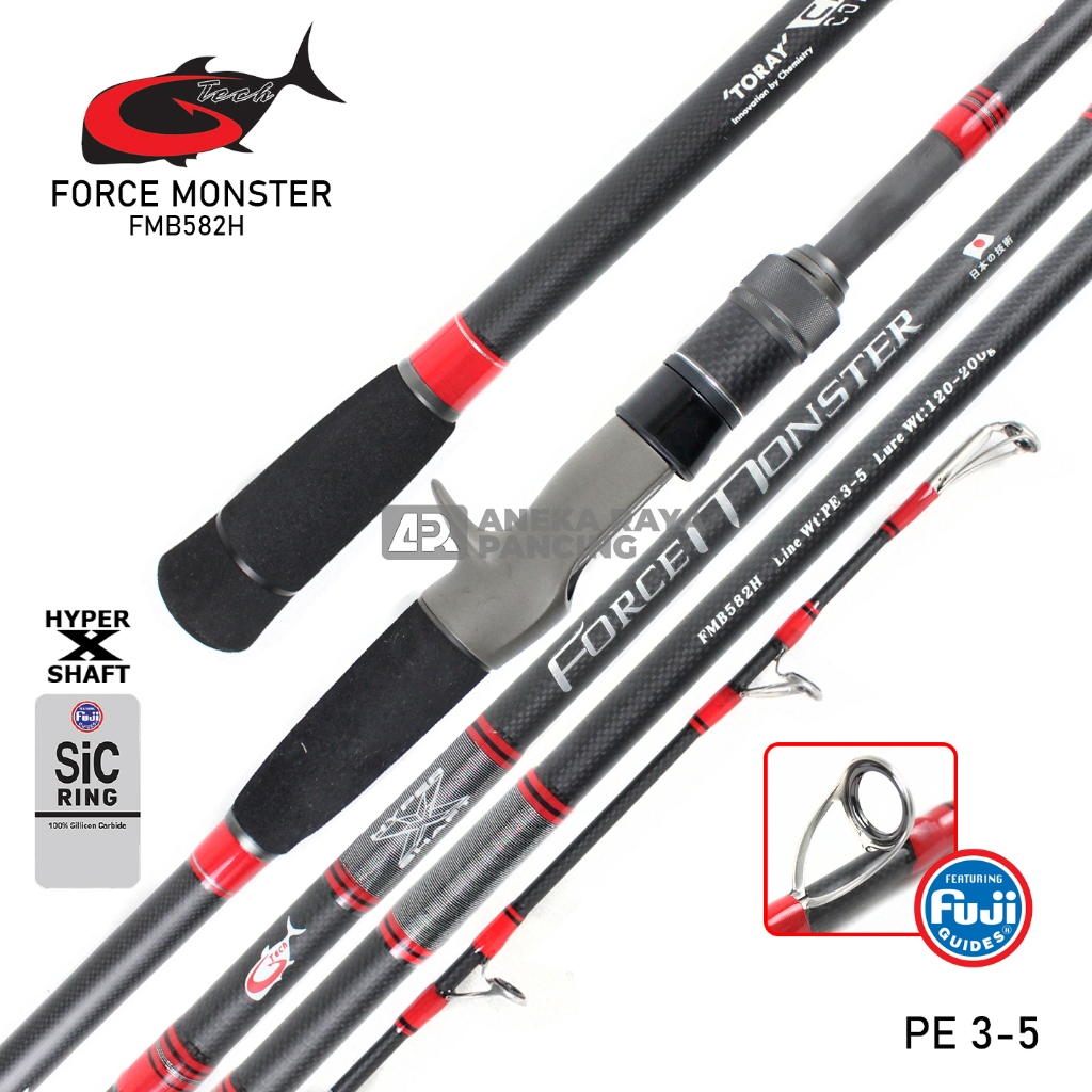 JORAN TIPE BC DAN SPINNING G-TECH FORCE MONSTER