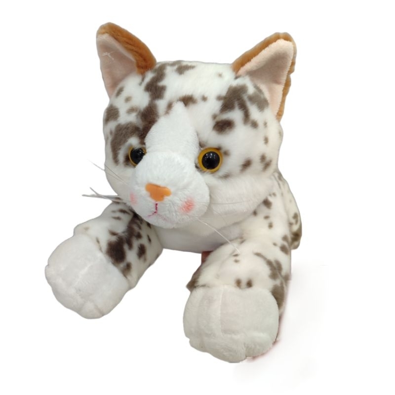 Boneka Kucing Lying Cat Raspor Vonel Lembut