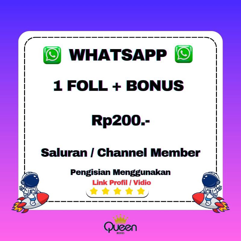 Follower Permanen Follower Follower Whatsapp