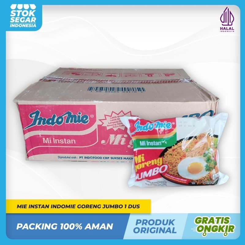 Mie Instan Indomie Goreng Jumbo 1 DUS