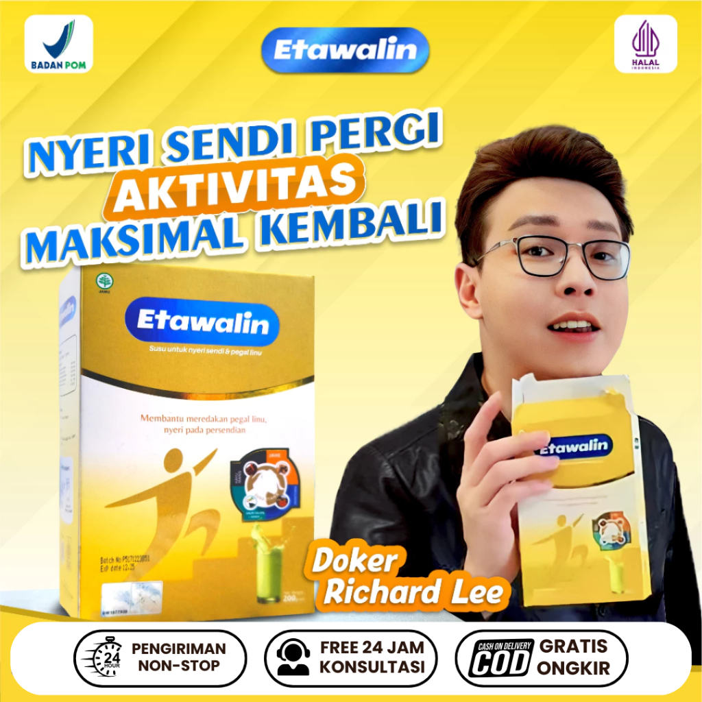 

Susu Etawalin Original Solusi Nyeri Sendi dan Pegal Linu 1 Box