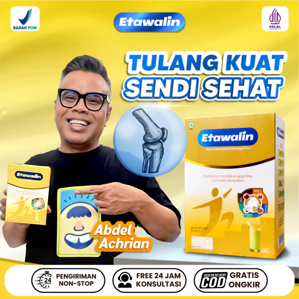 

Etawalin Susu Kambing Etawa Solusi Sendi dan Tulang 1 Box