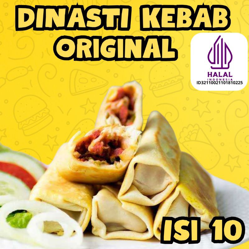 

Dinasti Kebab - Kebab Mini Frozen Rasa Original Enak, Fresh, Sehat, Dan Halal