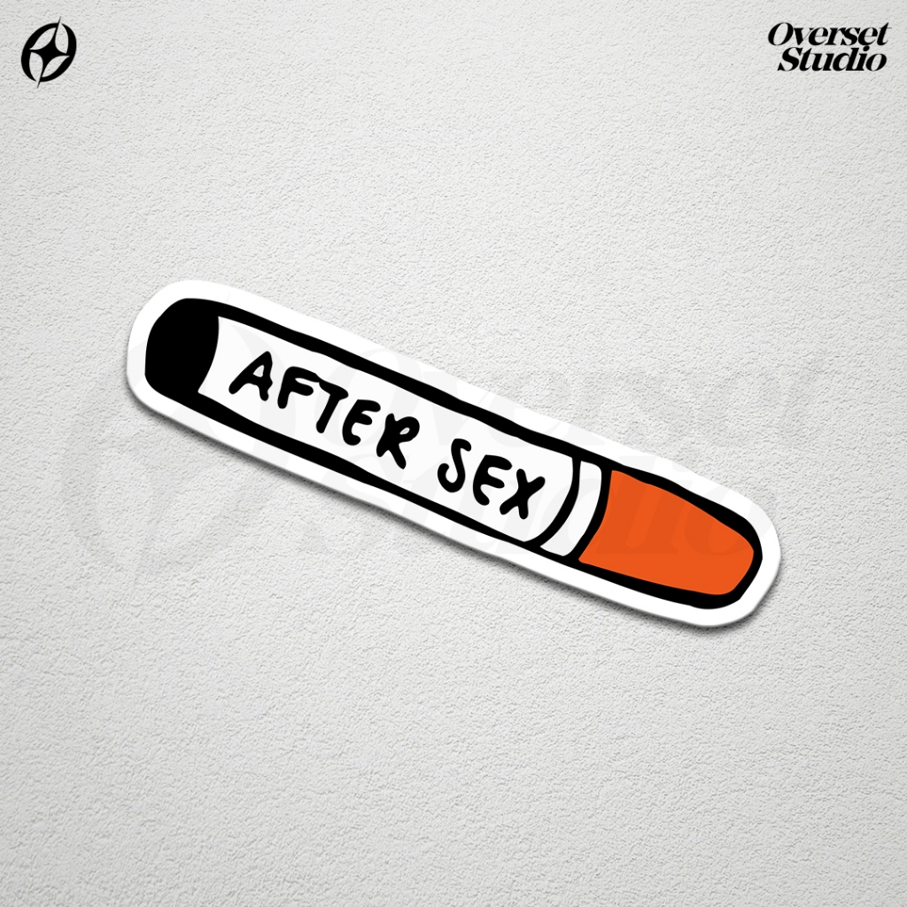 (GRATIS ONGKIR & COD) Stiker Sticker Cigarettes After Sex / Stiker Aesthetic Rokok / Sticker Vinyl G