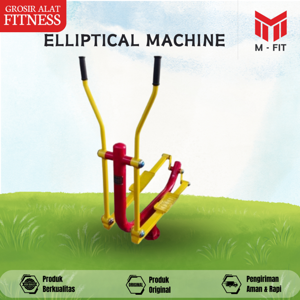 Alat Fitnes Outdoor Elliptical Machine Alat olahraga Outdoor taman